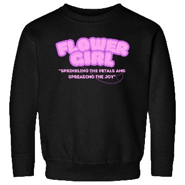 Discover flower girl wedding Sweatshirts