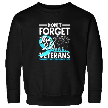 Discover PTSD Awareness Don't Forget Veterans Sweatshirts