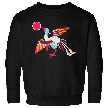 Discover Sparrow Pattern (Paradise Flycatcher) Sweatshirts