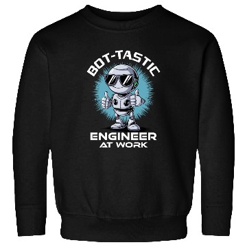 Discover AI Robotics Geek Tech Humor Robot Sweatshirts