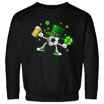 Discover Soccer Drinking Beer St Patrick's Day Sweatshirts