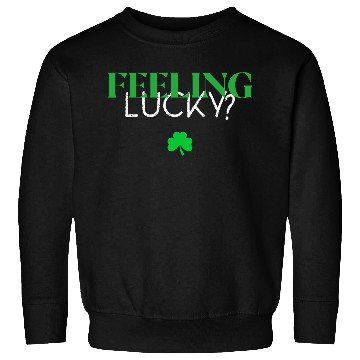 Discover Feeling Lucky With Clover Sweatshirts