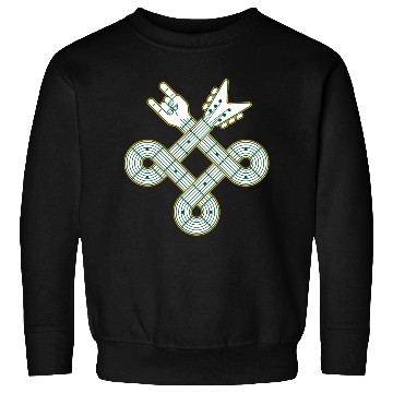 Discover Celtic Knot Guitar | St. Patrick’s Day Sweatshirts
