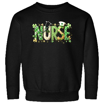 Discover Irish Coquette Nurse Stethoscope St Patricks day Sweatshirts