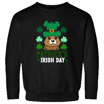 Discover Patrick's day , irish day , capybara Sweatshirts