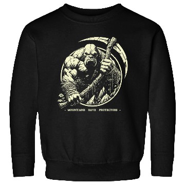 Discover Mountains Protectors Bigfoot Sweatshirts