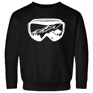 Discover Snowboarding Goggles Sweatshirts