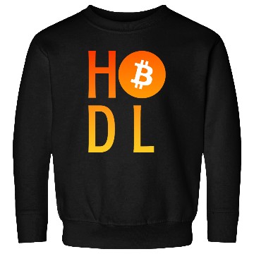 Discover HODL Bitcoin Minimalist Art Sweatshirts