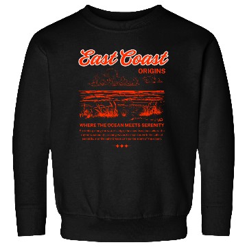 Discover East Coast Origins Sweatshirts – Ocean Serenity Design