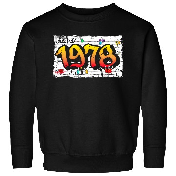 Discover Retro Classic 1978 Graffiti – 47 Years of Sweatshirts