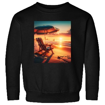 Discover sunset beach Sweatshirts