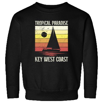 Discover Florida TROPICAL PARADISE KEY-WEST COAST Sweatshirts