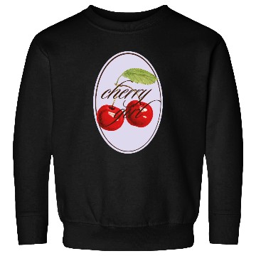 Discover Cherry Girl Vintage Design Sweatshirts