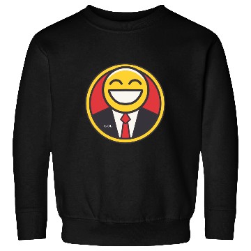 Discover Laughing Business Icon – LOL Edition Sweatshirts