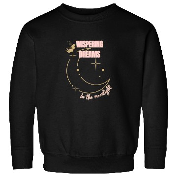Discover Wispering Dreams Moon Fairy Sweatshirts