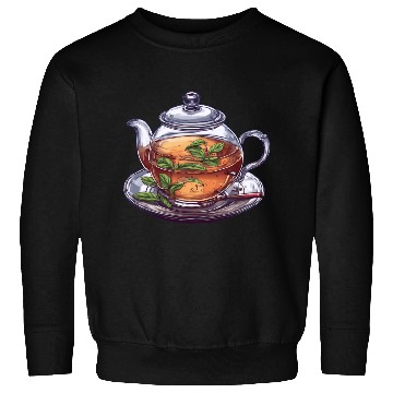 Discover Serene Tea Time Sweatshirts