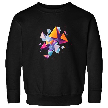 Discover Creative colorful shapes Sweatshirts