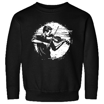 Discover Violin Boy Sketch Sweatshirts