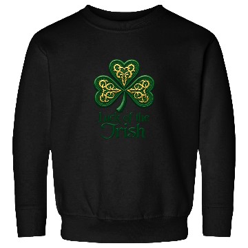 Discover Celtic Shamrock Sweatshirts – Luck of the Irish Design