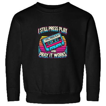 Discover Retro Cassette Tape Sweatshirts