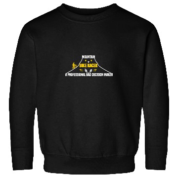 Discover Mountain Bike Racer Sweatshirts