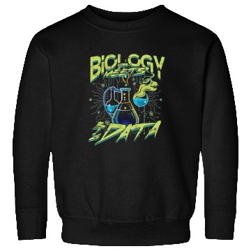 Discover Bioinformatics Analyst Biology Meets Big Data Sweatshirts