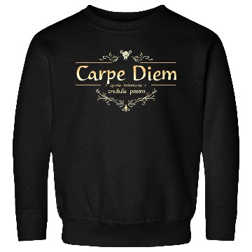 Discover Carpe Diem Classic Latin Wisdom Sweatshirts
