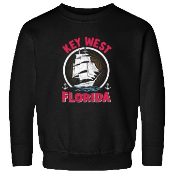 Discover KEY-WEST FLORIDA Sunshine-State West Keys Sweatshirts