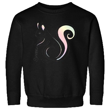 Discover Squirrel Illustration - Spring Inspiration Sweatshirts
