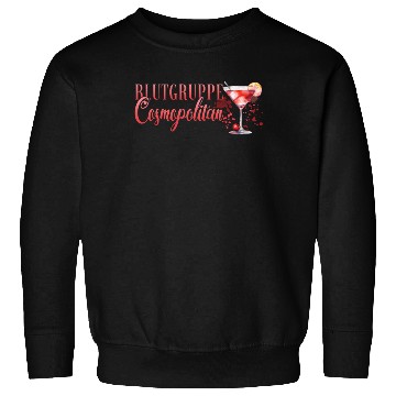 Discover Cocktail Bartender Blutgruppe Cosmopolitan Sweatshirts