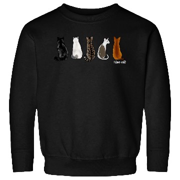 Discover I Love Cats Sweatshirts