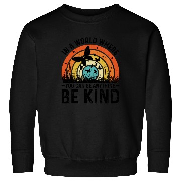 Discover Inspirational Be Kind Quote with Rainbow Sweatshirts