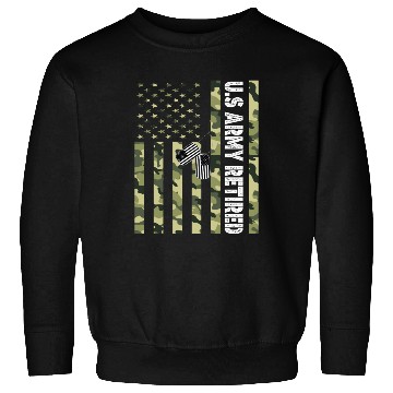 Discover Us Army Retired Sweatshirts