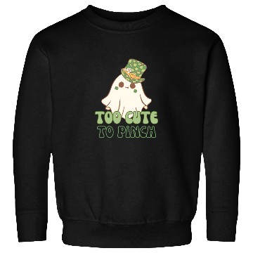 Discover Too Cute to Pinch – St. Patrick’s Day Ghost Sweatshirts