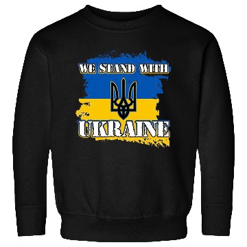 Discover We Stand With Ukraine Support Sweatshirts