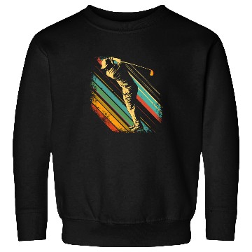 Discover Golf Player 80s Look Sweatshirts