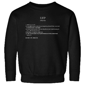 Discover UFP white Sweatshirts