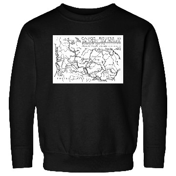 Discover Fur Trade Canoe Routes Sweatshirts