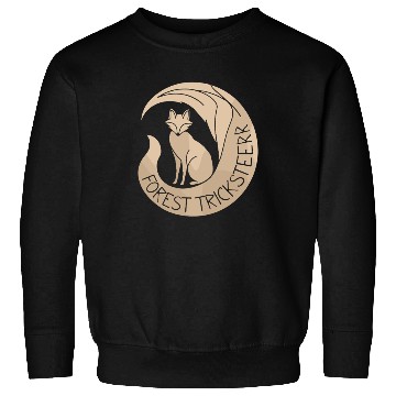 Discover Forest Tricksteerr Fox Nature Emblem Design Sweatshirts
