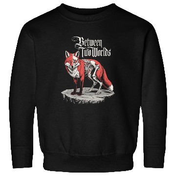 Discover Dark Cottagecore Between Two Worlds Fox Sweatshirts