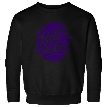 Discover Rule Your Destiny Lion art & Design Sweatshirts