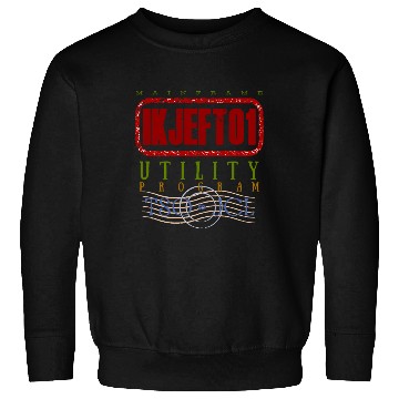 Discover IKJEFT01 Mainframe Utility Program Sweatshirts