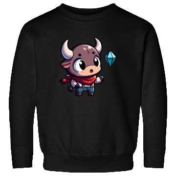 Discover Cowboy Bull's Diamond Discovery Sweatshirts