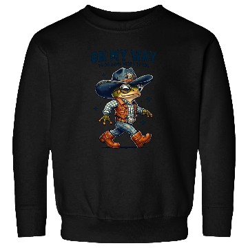 Discover Cowboy Frog – Ready for Adventure Sweatshirts