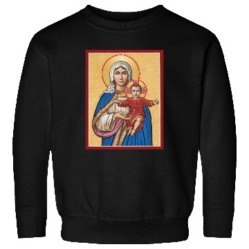 Discover Holy Rosary Virgin Mary Catholic Rosary Sweatshirts