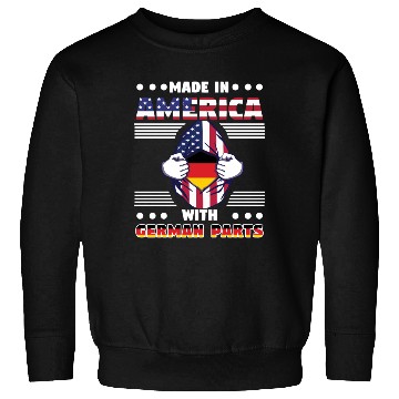 Discover Made In America With German Parts Sweatshirts