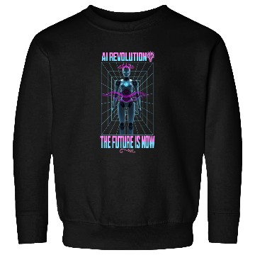 Discover AI REVOLUTION: the future is now Sweatshirts