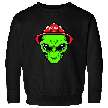 Discover Grey Alien Fireman Sweatshirts