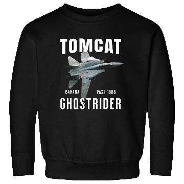Discover F-14 TOMCAT Infamous Banana Pass USS America Sweatshirts