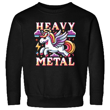 Discover Heavy Metal Unicorn Sweatshirts